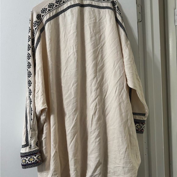 Embroidered Cream Jacket - Picture 4 of 4